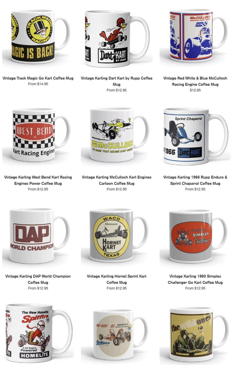 Kart Racing Coffee Mugs – Kart Racers Speed Shop