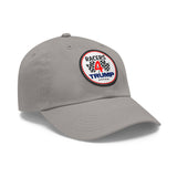 Racers 4 Trump Dad Hat with Leather Patch