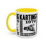 Coffee Mug - Vintage Karting 1970 Sidewinder Revolution Design