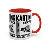 Coffee Mug - Vintage Karting 1970 Sidewinder Revolution Design