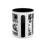 Coffee Mug - Vintage Karting 1970 Sidewinder Revolution Design