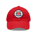 Racers 4 Trump Dad Hat with Leather Patch