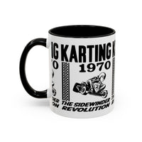 Coffee Mug - Vintage Karting 1970 Sidewinder Revolution Design