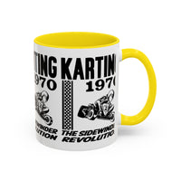 Coffee Mug - Vintage Karting 1970 Sidewinder Revolution Design