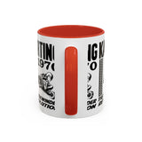 Coffee Mug - Vintage Karting 1970 Sidewinder Revolution Design