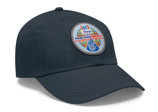 Energy Corse Kart Racing Team Tasmania Dad Hat with Leather Patch