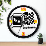 Vintage Karting Gary Hartman TKM Race Engines Wall Clock