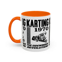 Coffee Mug - Vintage Karting 1970 Sidewinder Revolution Design