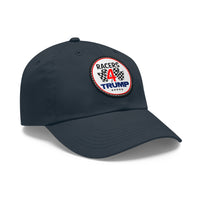 Racers 4 Trump Dad Hat with Leather Patch