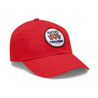 Racers 4 Trump Dad Hat with Leather Patch