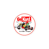 Vintage Karting GO-KART Bubble-free stickers