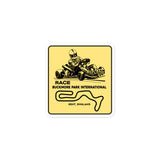 Vintage Karting Race Buckmore Park Kent England Bubble-free Stickers