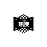 Racers 4 Trump Team MAGA 24 Bubble-free stickers