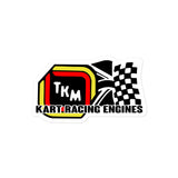 Vintage Karting TKM Kart Engine Bubble-free Stickers