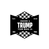 Racers 4 Trump Team MAGA 24 Bubble-free stickers