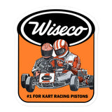 Vintage Karting Wiseco Kart Engine Pistons Bubble-free Stickers