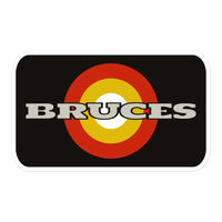 Burris Bruces Kart Racing Bubble-free stickers