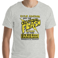 Vintage Karting Kyle Adkins "California Flash" Wins at Barnesville 1975 Unisex T-shirt