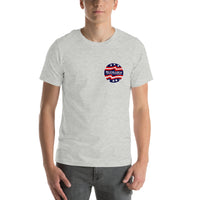 Vintage Karting McCulloch "American Super Engines" Front "High Performance Engines" Back Unisex T-shirt