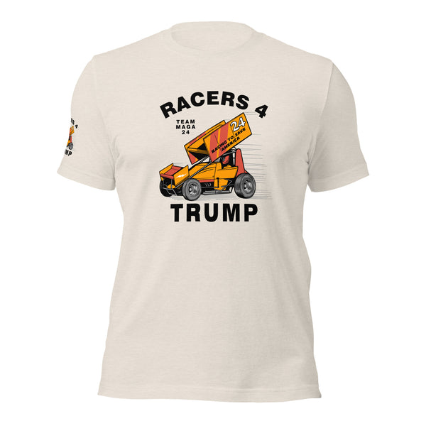 Racers 4 Trump Team MAGA 24 Sprint Car Unisex T-shirt