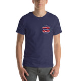 Vintage Karting McCulloch "American Super Engines" Front "High Performance Engines" Back Unisex T-shirt