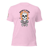 Racers 4 Trump Team MAGA 24 Flames & Skull Unisex T-shirt