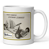 Vintage Karting Jim Rathman's Xterminator World Champion White glossy mug