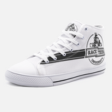 Kart Racing Race Tech University Unisex High Top Canvas Shoes