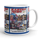 Vintage Karting 1989 Karter News Comp & Tech Magazine Coffee Mug