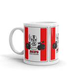 Vintage Karting Dino Kart Racing Coffee Mug