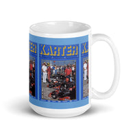 Vintage Karting January 1982 Karter News Magazine Cover Coffee Mug